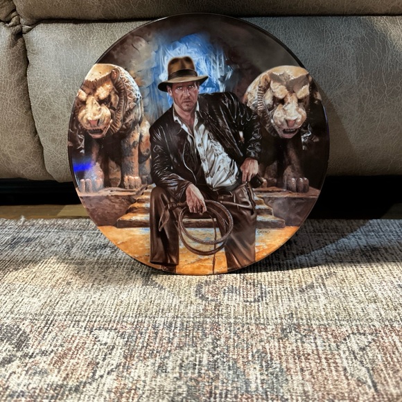 Indiana Jones -Last Crusade- collector plate - Picture 5 of 5